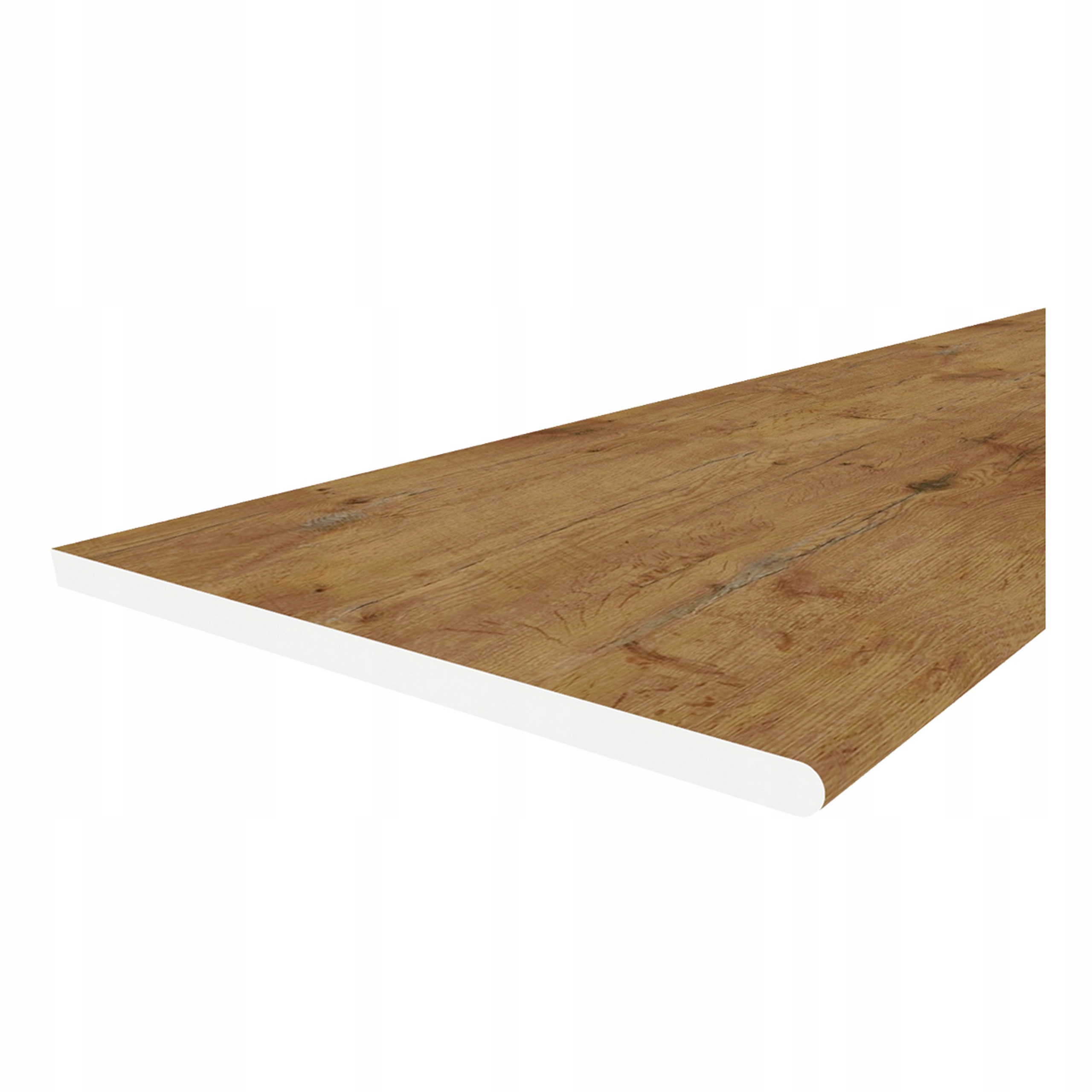 Meble kuchenne z BLATEM - 1,7 m x 2,7 m - EDEK 2 dąb lancelot + beton [M9] Wykończenie szafek wiszących mat