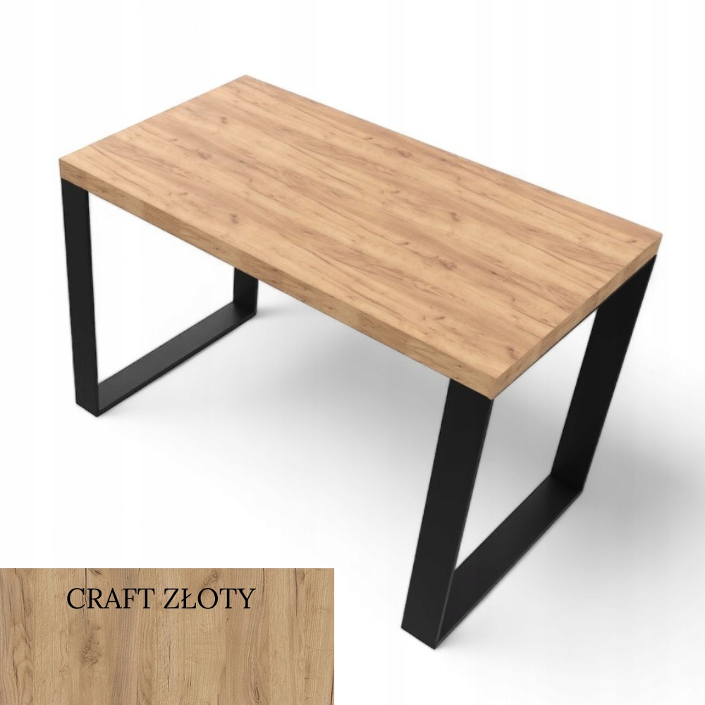 Stół kuchenny do jadalni loft stolik NOGI METALOWE BLAT 28 WYBÓR KOLORÓW Wysokość mebla 74 cm