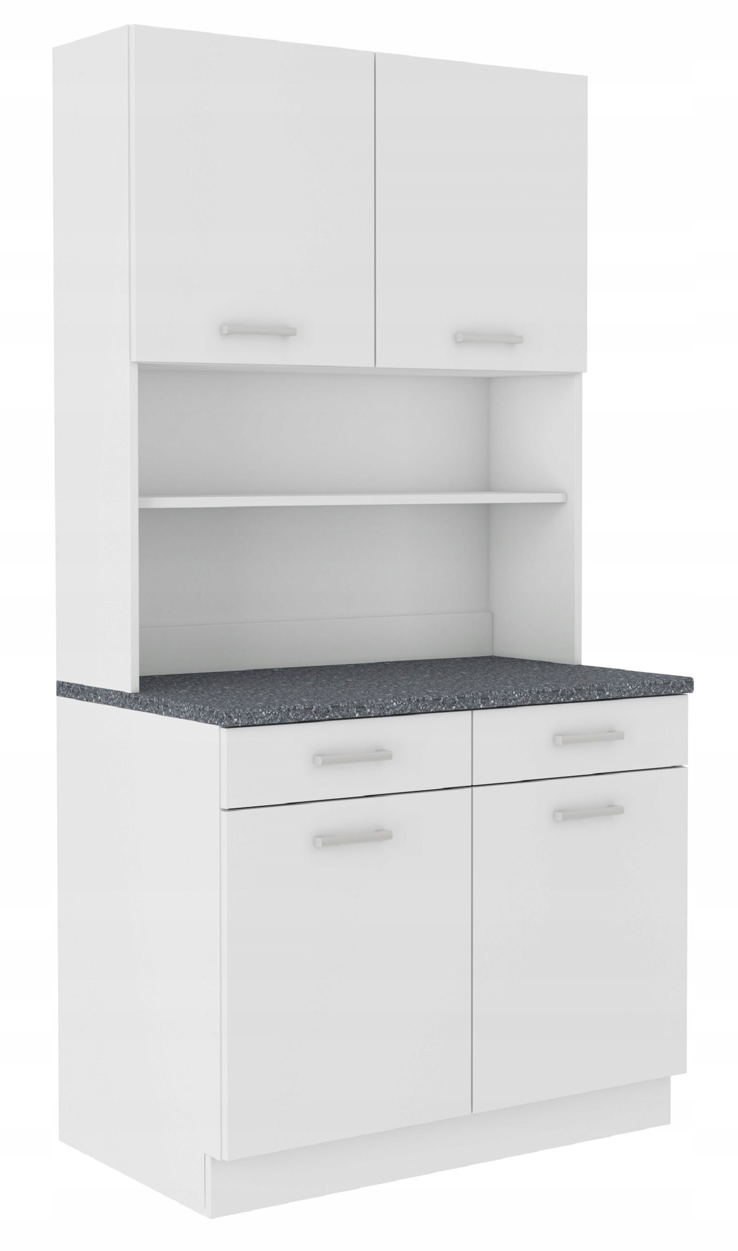Kredens do kuchni bufet kuchenny 100 cm MOKKA dąb artisan biały Kod producenta MOKKA_K100