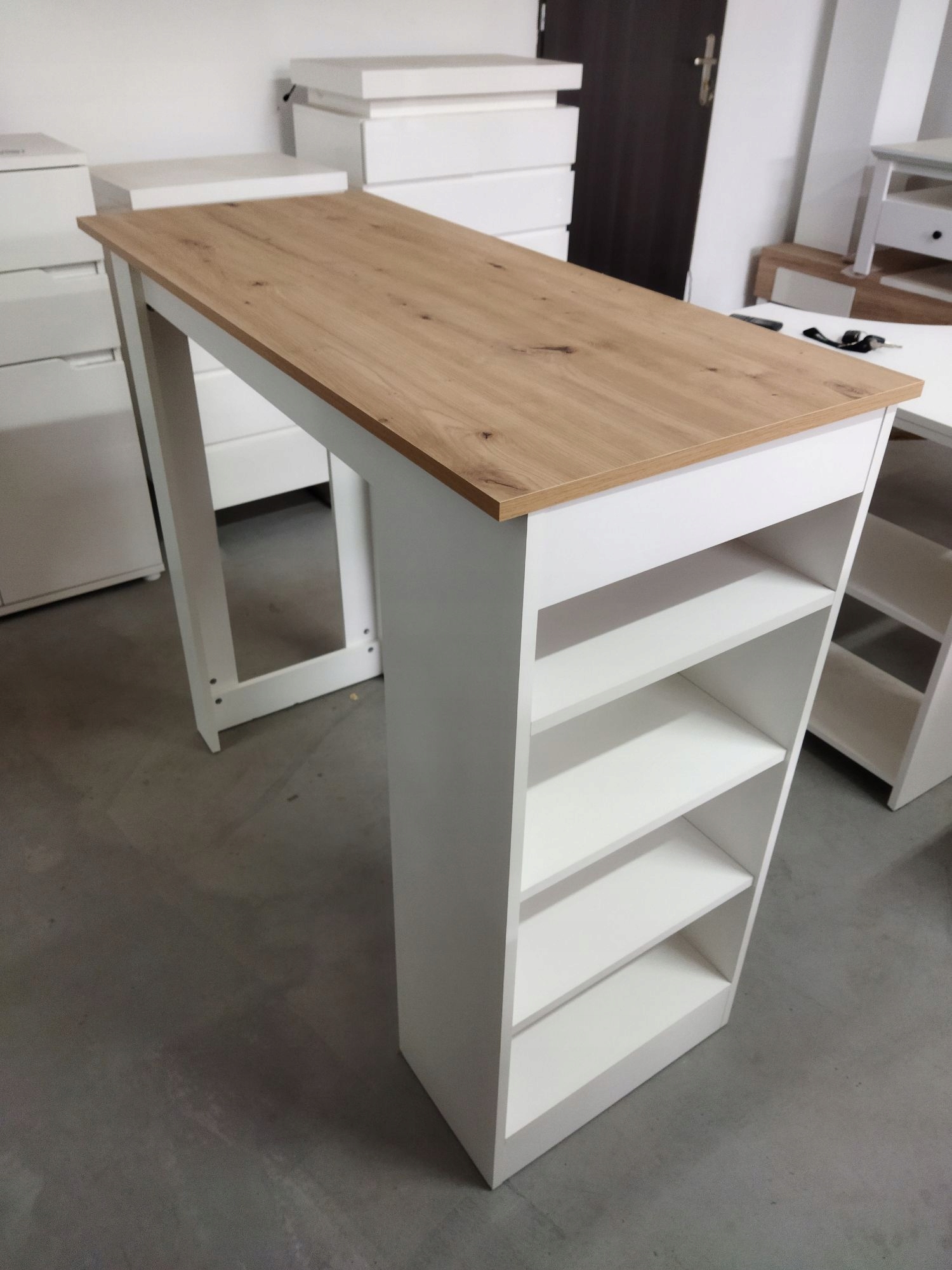 Stolik barowy bar biały dąb artisan wyspa kuchenna 115x103 Mohito Kod producenta Mohito stolik artisan